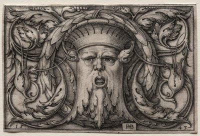 Maska, 1543. od Hans Sebald Beham