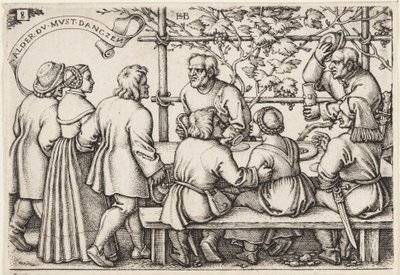 Selské hody aneb Dvanáct měsíců od Hans Sebald Beham