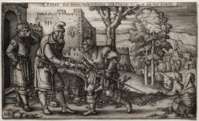 Marnotratný syn. od Hans Sebald Beham