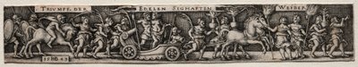 Triumf žen, 1549. od Hans Sebald Beham