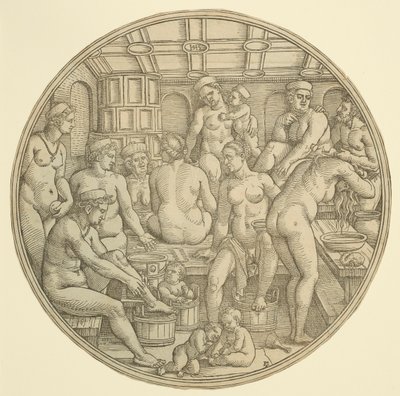 Dámské lázně od Hans Sebald Beham
