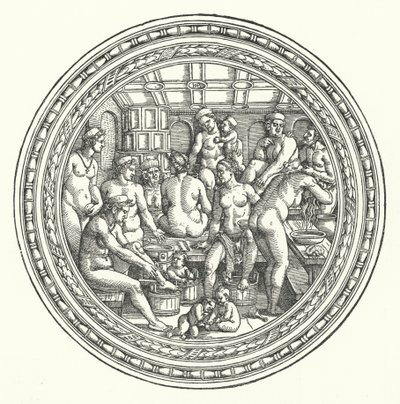 Dámská koupel od Hans Sebald Beham
