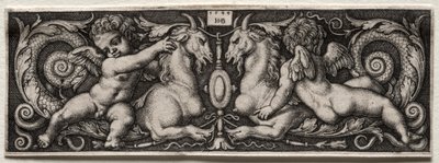 Dva Genii od Hans Sebald Beham