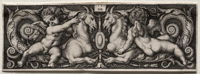 Dva Genii, 1544. od Hans Sebald Beham