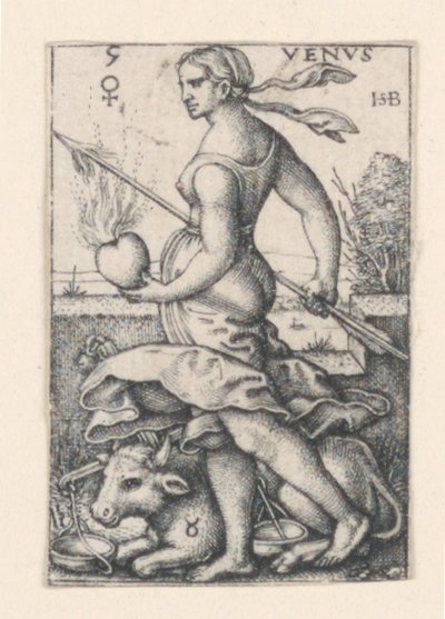 Venuše ze Sedmi planet od Hans Sebald Beham