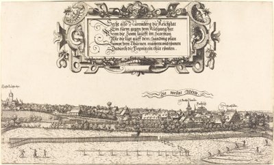 Pohled na Norimberk od východu [pravá část], 1552. od Hans Sebald Lautensack