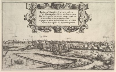 Pohled na Norimberk od západu, 1552. od Hans Sebald Lautensack