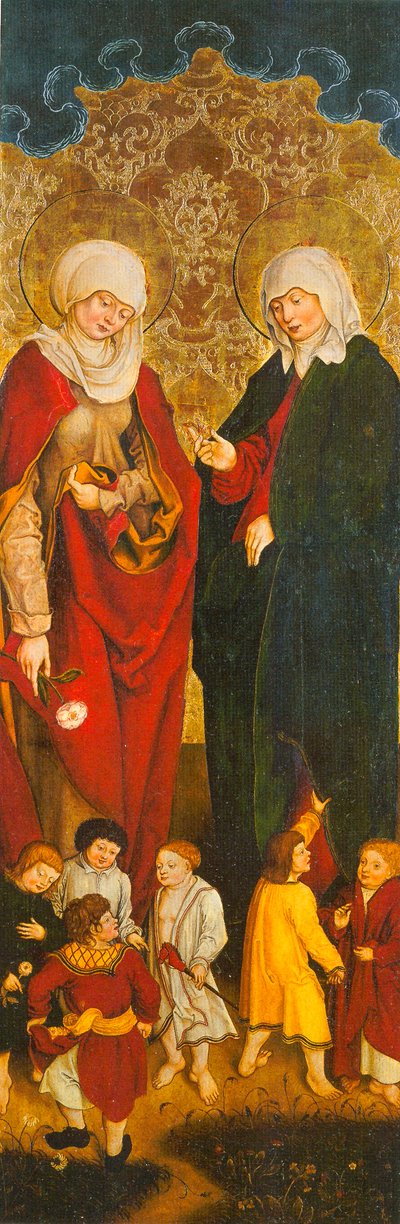 Německy: Maria Salome und Maria Cleophae Maria Salome und Maria Cleophae od Hans und Jakob Strüb