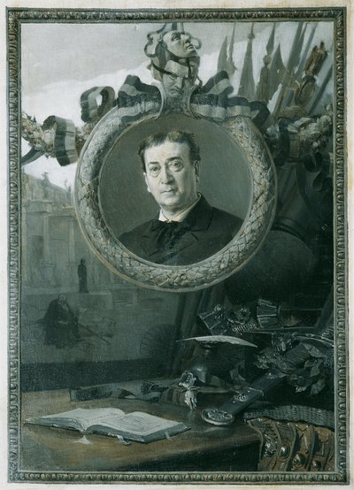 Herec Adolf von Sonnenthal od Hans Temple