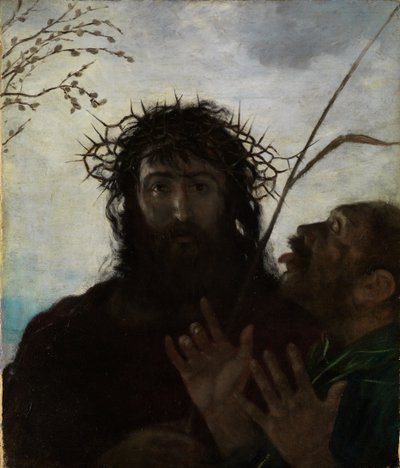 Posměch nad Ježíšem od Hans Thoma