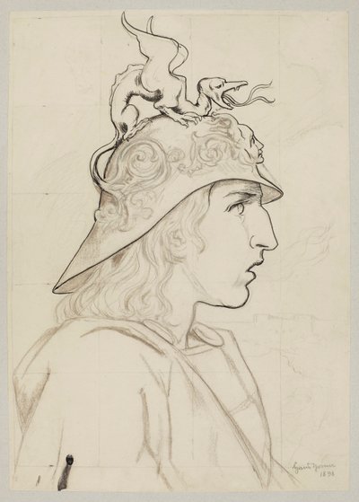 březen od Hans Thoma