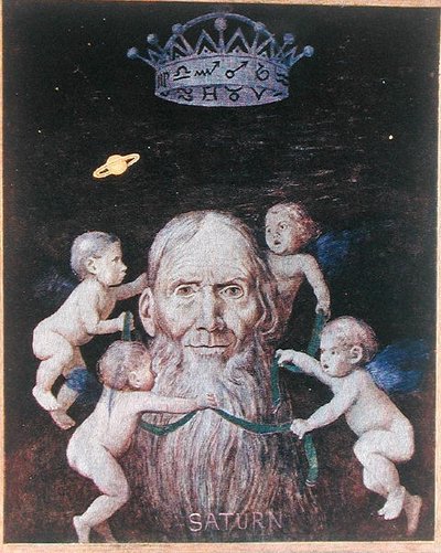 Saturn, ilustrace z 
