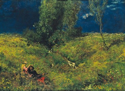 Léto od Hans Thoma