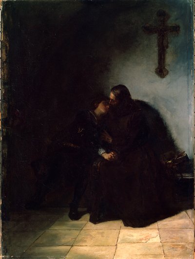 The Convicts Farewell, c1860-1900. Německá malba od Hans Thoma