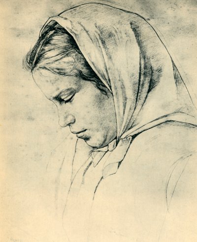 Sestra umělců Agathe, 1866, 1943. od Hans Thoma