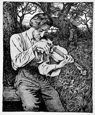 Houslista od Hans Thoma