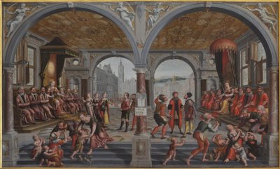 Spravedlnost a nespravedlnost Spravedlnost a nespravedlnost, 1594-1595. od Hans Vredeman de Vries