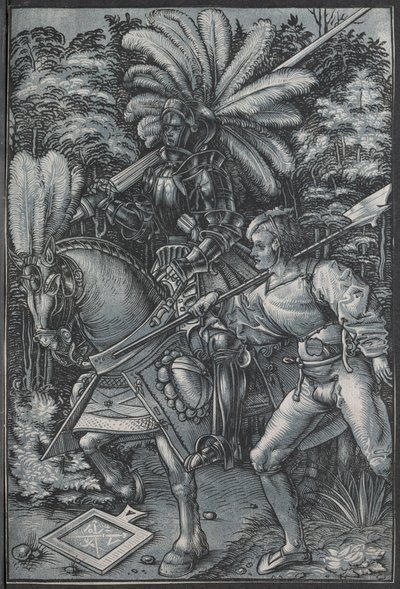 Rytíř a Lansquenet, c. 1512. od Hans Wechtlin