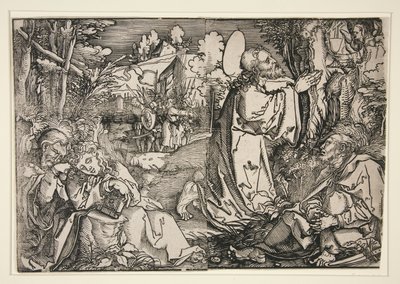 Kristus na hoře Olivetské od Hans Weiditz