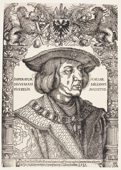 Císař Maxmilián I od Hans Weiditz II