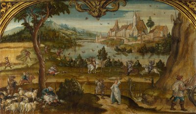 léto, c. 1525 od Hans Wertinger von