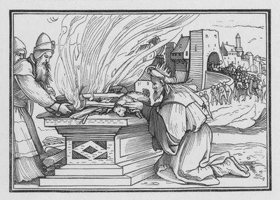 Ahaz Reigneth Very Wickedly, 2 Kings XVI, 12 od Hans after Holbein the Younger