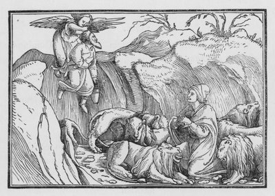 Daniel v Doupěti lvů, Bel a drak I, 36 od Hans after Holbein the Younger