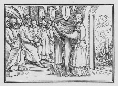 Josiah Destroyeth Idolatry, 2 Kings XXIII, 2 od Hans after Holbein the Younger