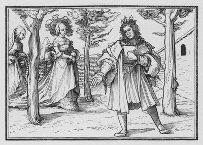 Láska církve ke Kristu, Píseň Šalomounova I, 14 od Hans after Holbein the Younger
