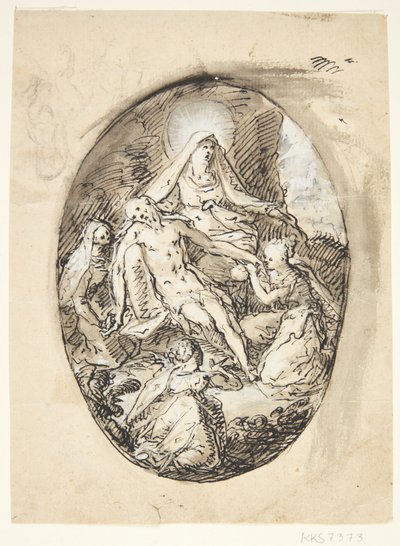 Smutek od Hans von Aachen