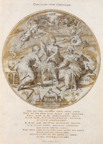 Curriculum vitae christianae od Hans von Aachen