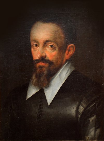 Portrét Johannese Keplera 1571-1630, mezi 1601 a 1615. od Hans von Aachen