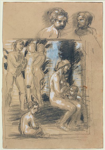 Studie ke skladbě In Praise of Modesty (Chvála skromnosti) od Hans von Marées