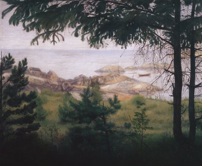 U moře od Harald Oscar Sohlberg