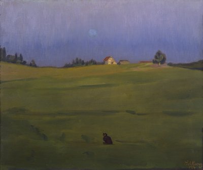 Venkovská silnice od Harald Oscar Sohlberg