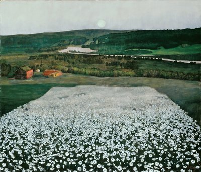 Květná louka na severu od Harald Oscar Sohlberg