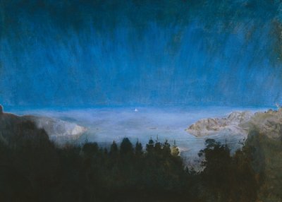 Z Kjerringviku (olej na plátně) od Harald Oscar Sohlberg