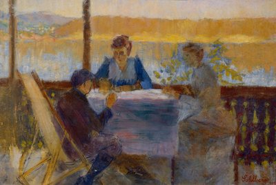 Z verandy, Langøen od Harald Oscar Sohlberg
