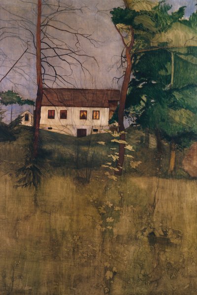 Landstedet (Nordre Langø) od Harald Oscar Sohlberg