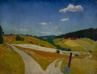 Plodina pole od Harald Oscar Sohlberg