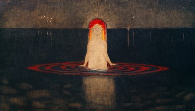 Mořská panna od Harald Oscar Sohlberg