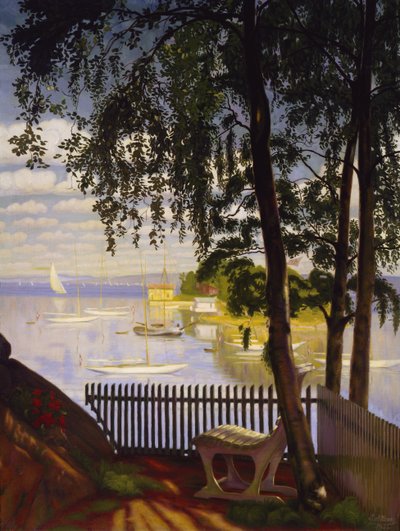 Letní neděle v zátoce Nærsnes od Harald Oscar Sohlberg