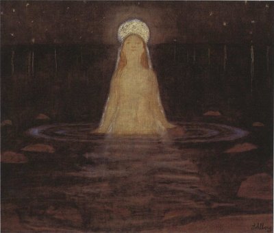 Mořská panna, 1897. od Harald Oscar Sohlberg