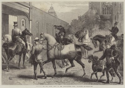 Příjezdy na koňskou výstavu v Agricultural Hall, Islington od Harden Sidney Melville