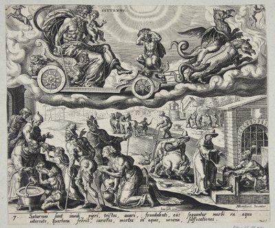Saturn od Harmen Jansz. Muller