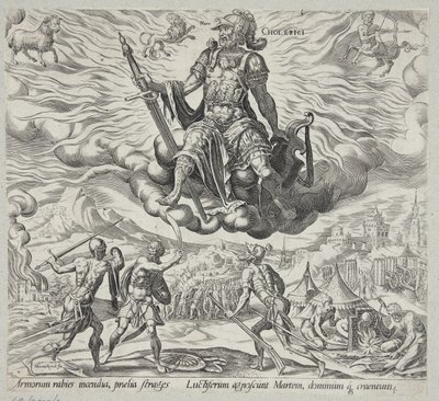 Cholerický temperament od Harmen Jansz. Muller