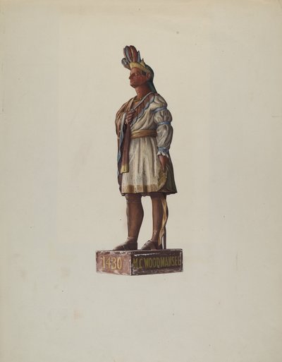 Indiánský náčelník od Harold A. Doughty