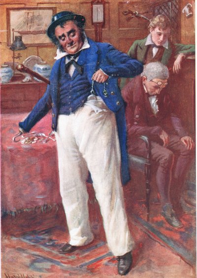 Jasný nápad kapitána Cuttlea, ilustrace z 