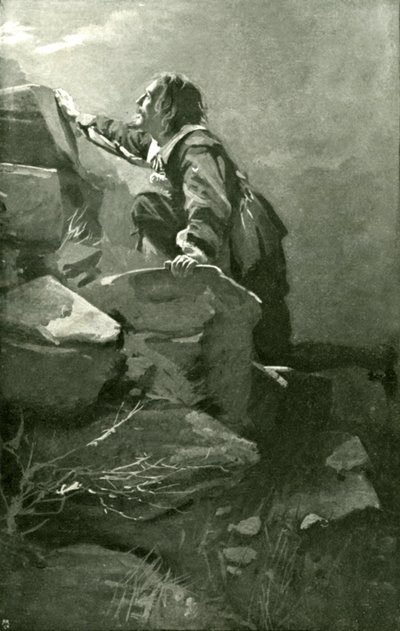 Christian lezení na kopec obtížnost (litho) od Harold Copping