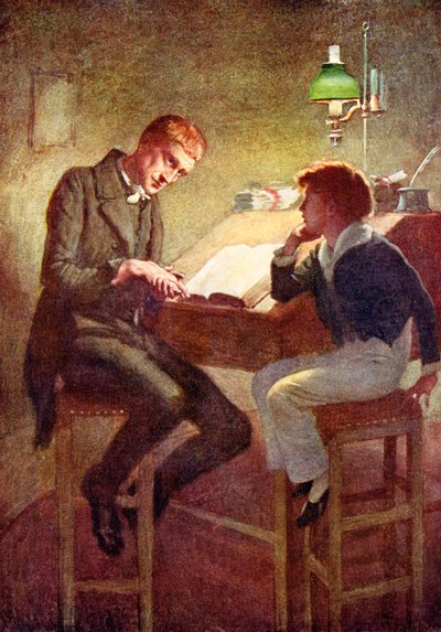 David Copperfield a Uriah Heep, ilustrace pro 